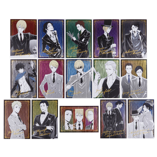 『憂国のモリアーティ』ポストカードコレクション(全15種)