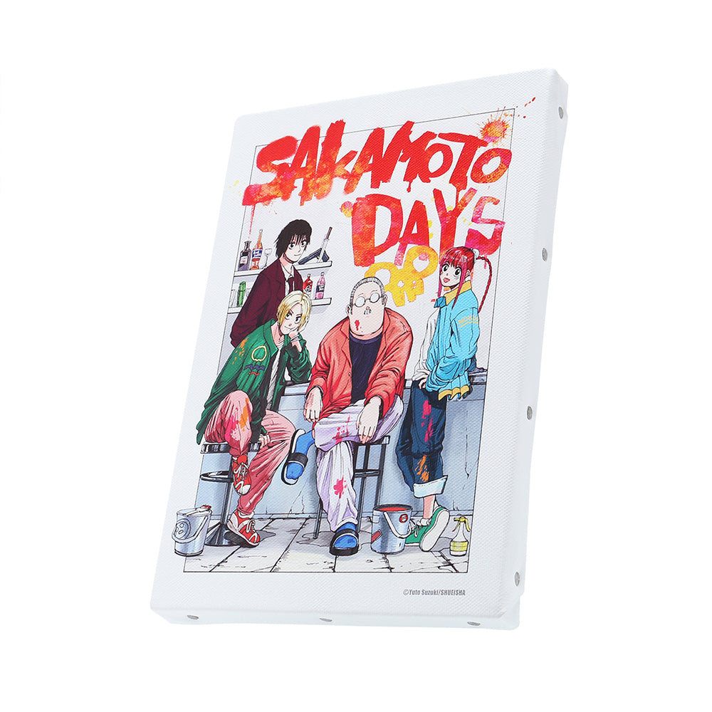 『SAKAMOTO DAYS』フルカラーアートボード 「ヤるときゃ派手に鮮やかに――!!」
