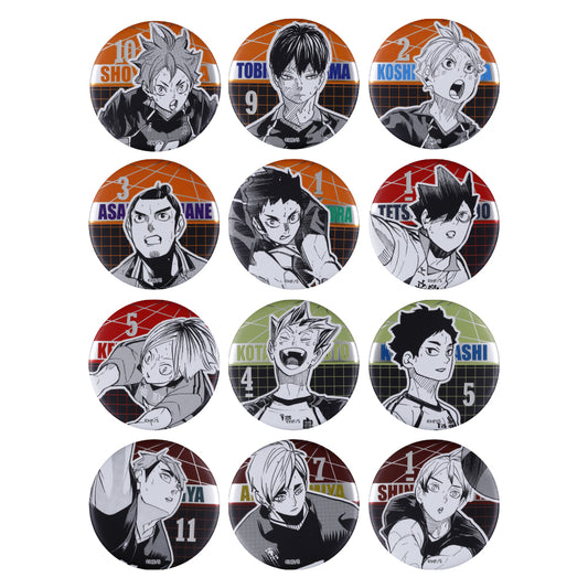 『ハイキュー!!』デコレクション缶バッジ(R) 第2弾(全12種/ランダム1種入り)