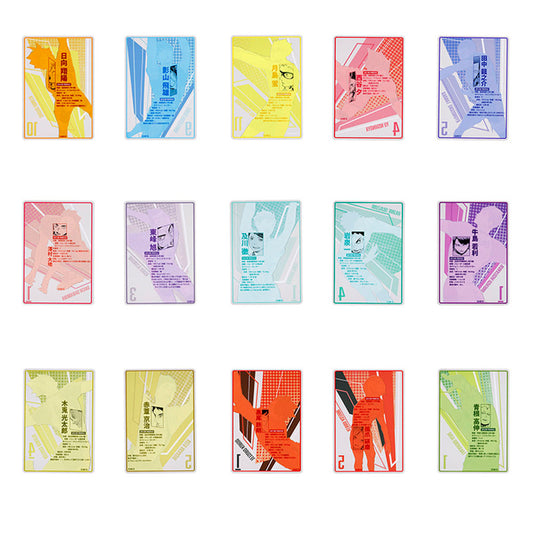 【JAS】『ハイキュー!!』ステータスカードコレクション 第2弾 (全15種/ランダム1種入り)