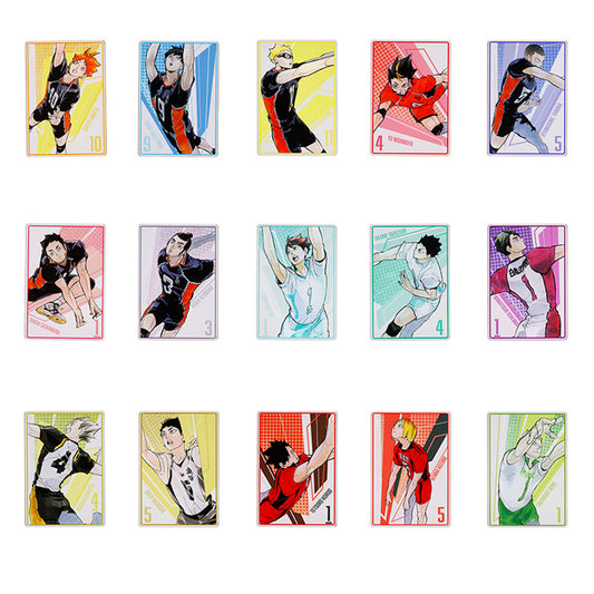 【JAS】『ハイキュー!!』ステータスカードコレクション 第2弾 (全15種/ランダム1種入り)