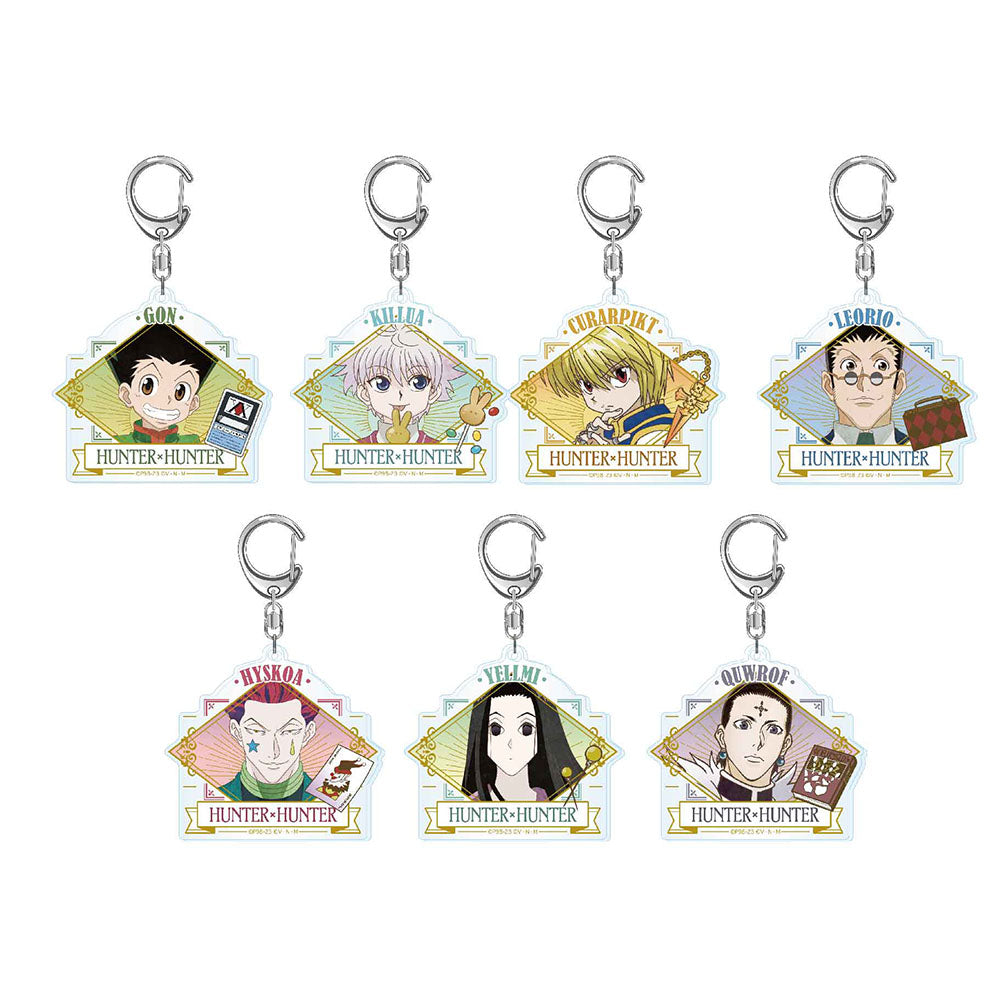 HUNTER×HUNTER ヴィンテージシリーズ アクリルキーホルダー レオリオ