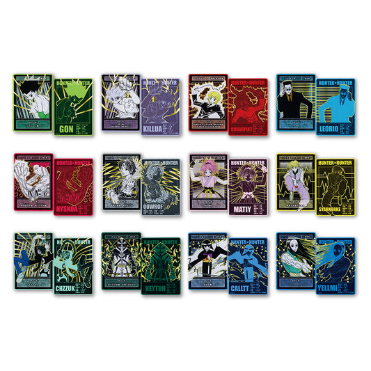 『HUNTER×HUNTER』ステータスカードコレクション 第1弾 (全12種/ランダム1種入り)