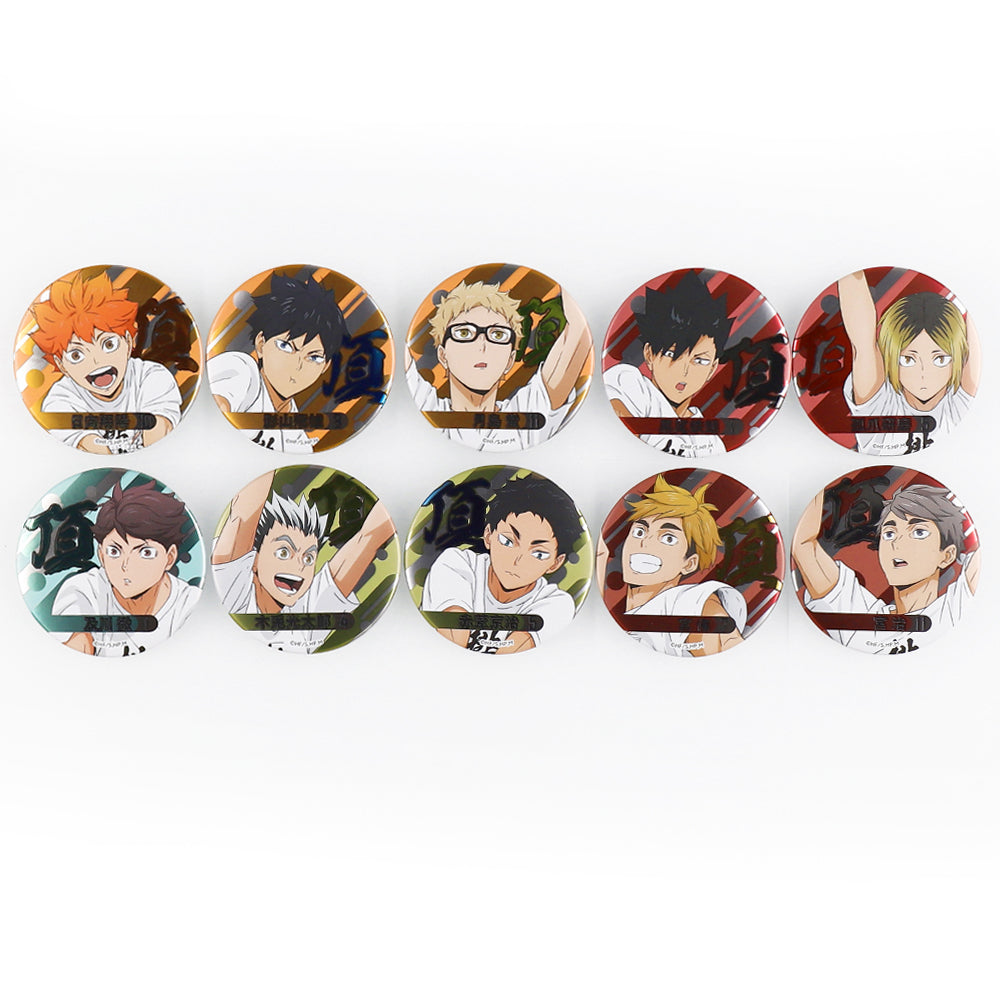 【受注商品】ハイキュー!! 合同練習会2021 缶バッジ(デコレーション仕様)(全10種)