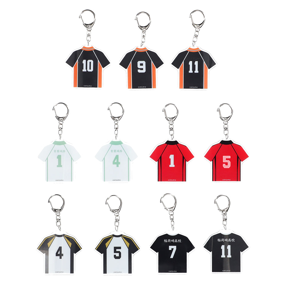 ハイキュー!!合同練習会2022 ユニフォームアクリルキーホルダー (全11種/ランダム1種入り)