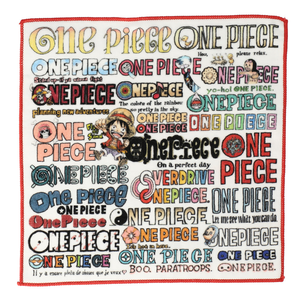 ONE PIECE』ロゴがいっぱいハンドタオル ２０１９Ｖｅｒ． – JUMP SHOPオンライン