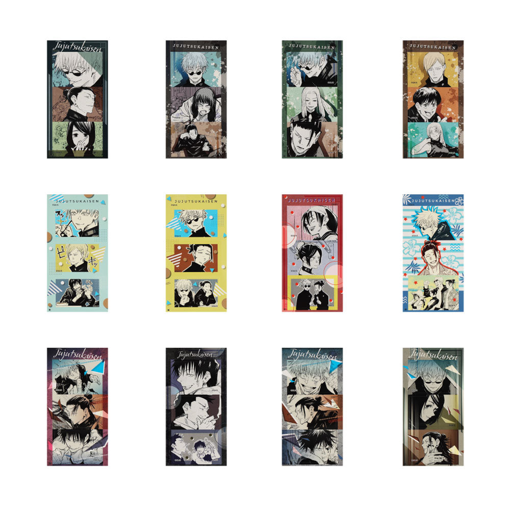『呪術廻戦』シールプリントコレクション -懐玉・玉折-(全12種/ランダム2種入り)