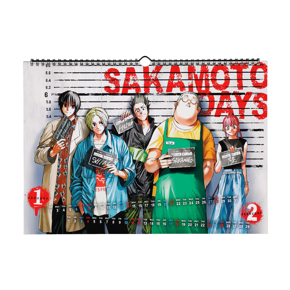 『SAKAMOTO DAYS』コミックカレンダー2024