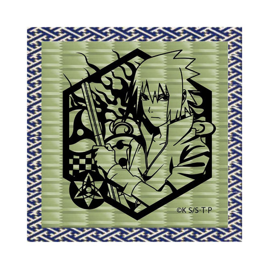 NARUTO　切り絵シリーズ　畳コースター　うちはサスケ