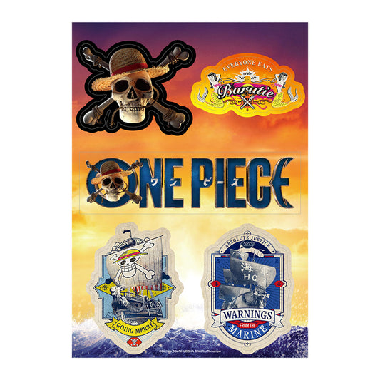 『ONE PIECE』(Netflix)【ステッカー】ロゴ（ブルー）