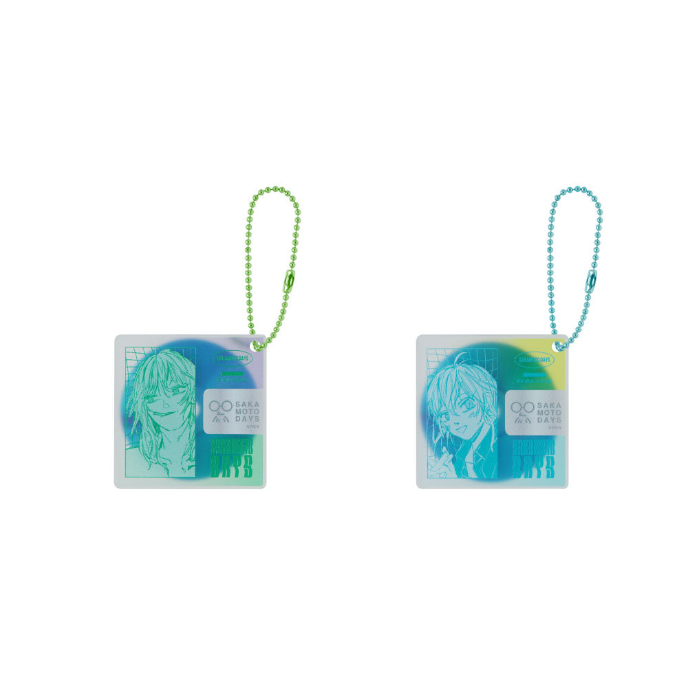 『SAKAMOTO DAYS』ディスク風キーホルダーコレクション2個セット 赤尾リオン/赤尾晶