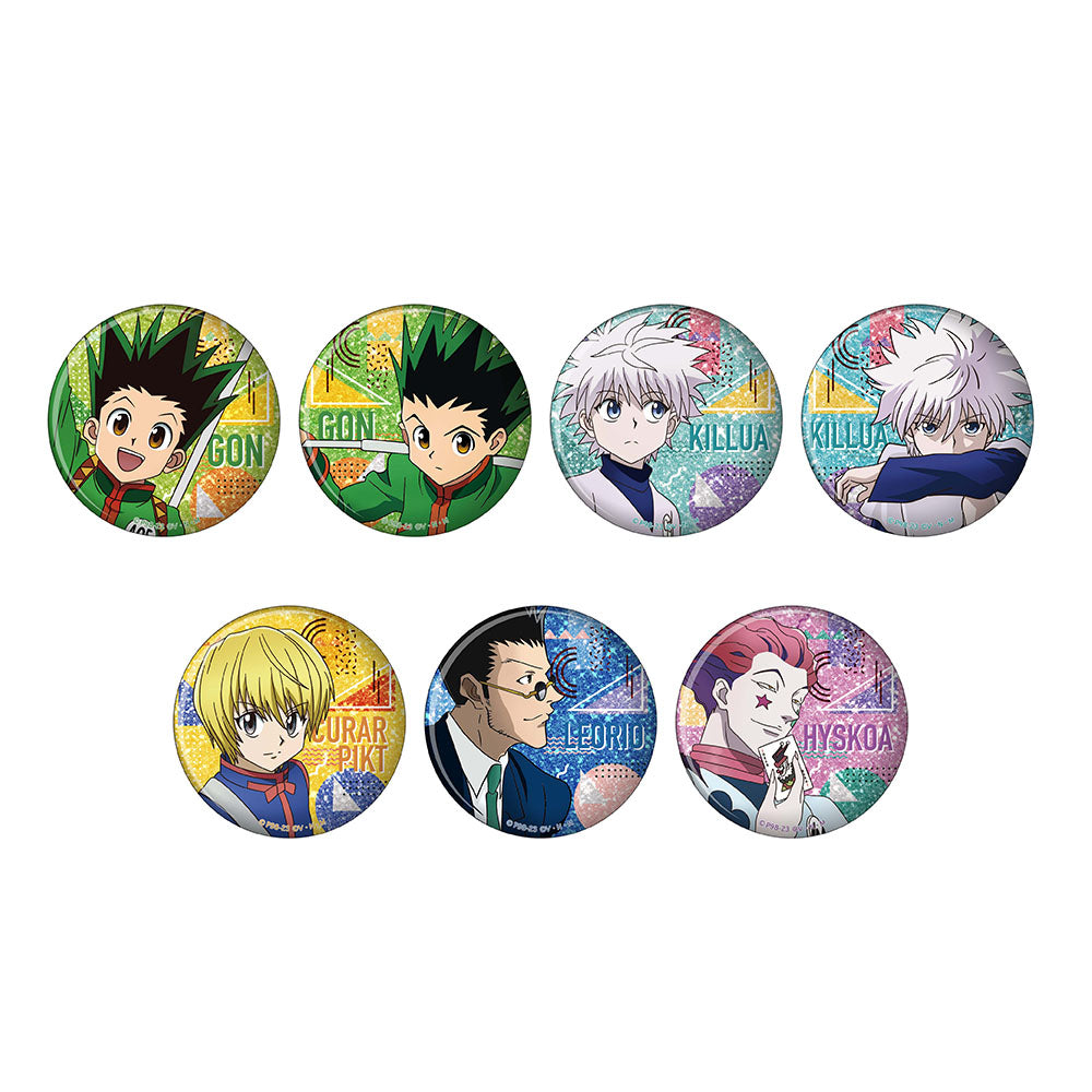 HUNTER×HUNTER グリッター缶バッジ Vol.3 レオリオ – JUMP SHOPオンライン