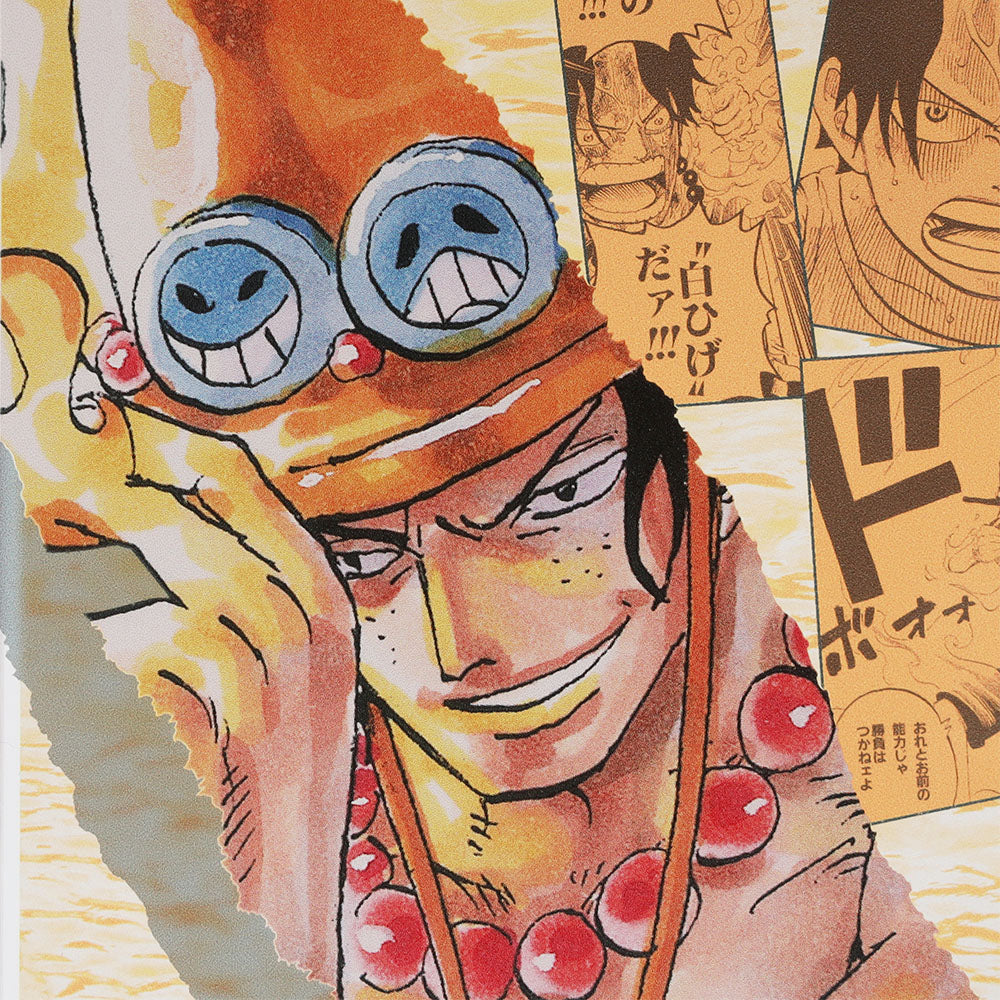 ONE PIECE』アクリルブロック “HEROES” ポートガス・Ｄ・エース – JUMP