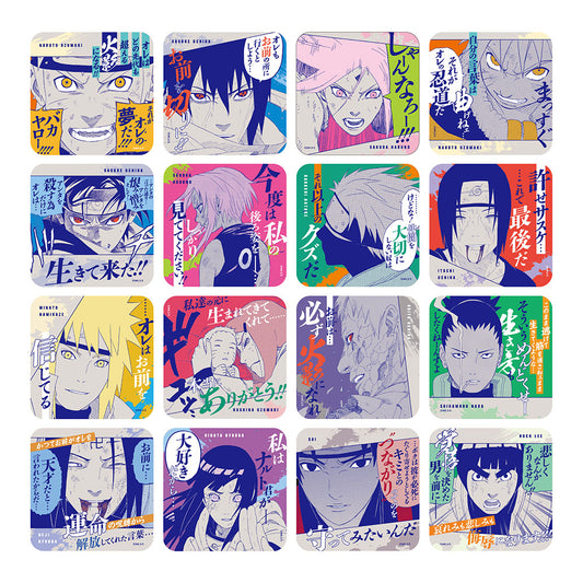 【JAS】『NARUTO－ナルト－』アートコースター(R)　第3弾　全種セット（全45種＆特典3種／計48種入り）