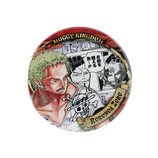 『ONE PIECE』コレクション缶バッジ“HEROES”　【ロロノア・ゾロ】　第2弾　（全10種／ランダム1種入り）