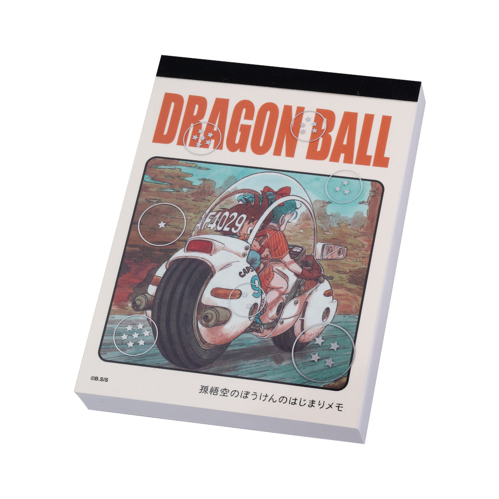 『DRAGON BALL』孫悟空のぼうけんのはじまりメモ　ブロマイド付き