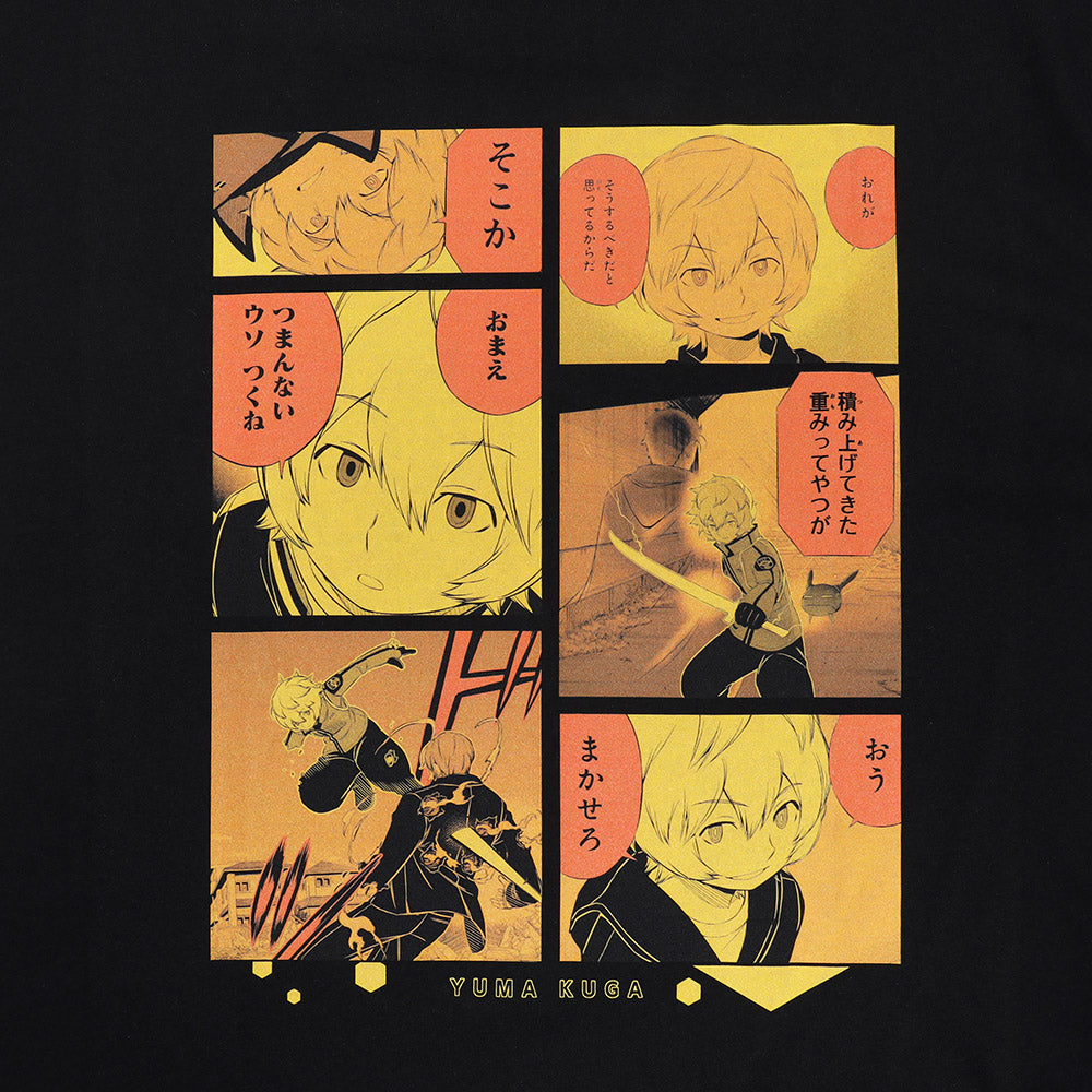 『ワールドトリガー』ビッグシルエットＴシャツ　“HEROES”　空閑遊真