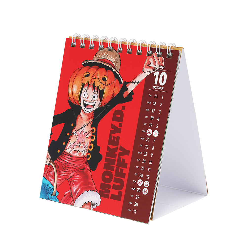 『ONE PIECE』コミックカレンダー2025　（卓上/特製デザインカード15枚付き）