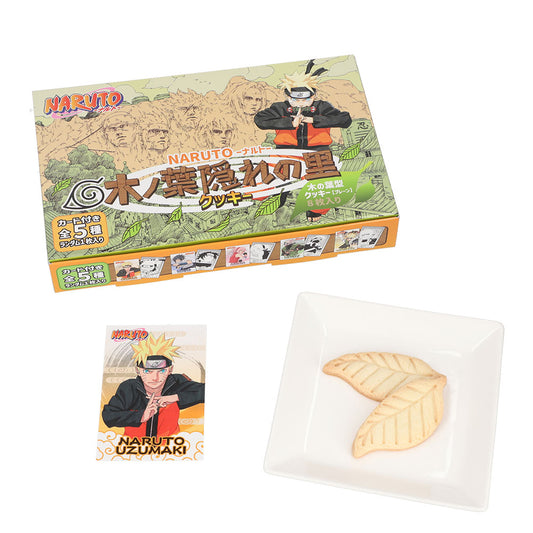 『NARUTO－ナルト－』木ノ葉隠れの里クッキー　特製カード付き（全5種／ランダム1種入り）