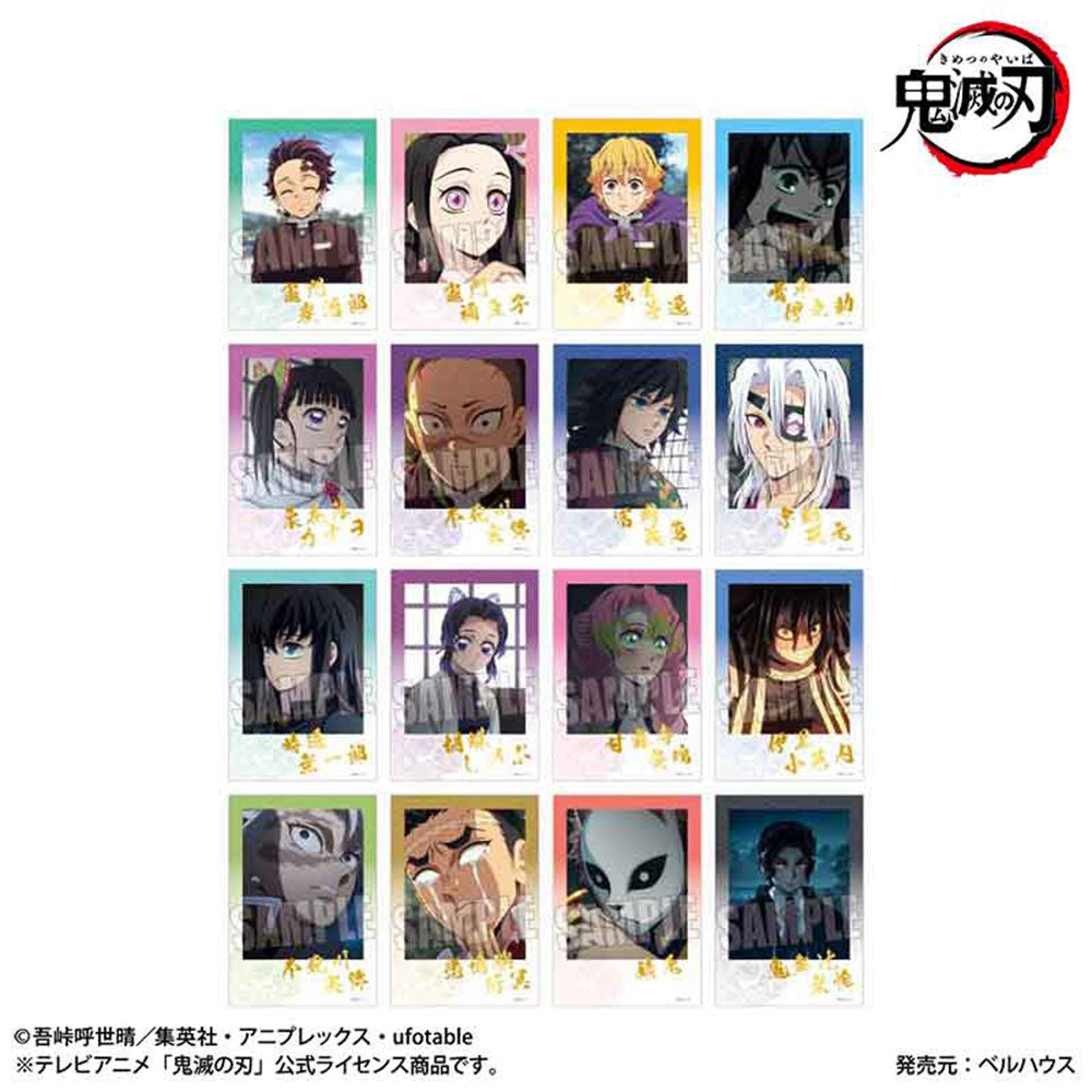 鬼滅の刃 みに隊士 ブロマイド 成田アニメデッキ ステッカー 幕間画集表紙 600_bromaido01.jpg