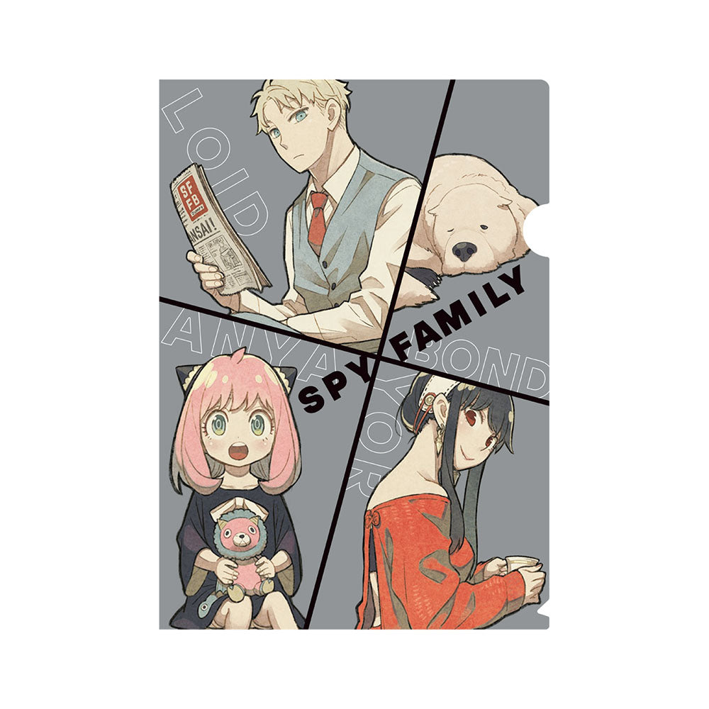 『SPY×FAMILY』クリアファイル　［フォージャー家］　＜SPY×FAMILY展＞