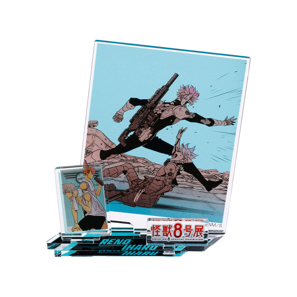 『怪獣８号』エモーショナルアクリルフィギュア　市川レノ＆古橋伊春　＜怪獣８号展＞