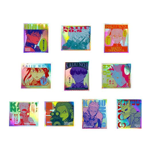 『怪獣８号』オーロラステッカーコレクション　（全10種／ランダム1種入り）　＜怪獣８号展＞