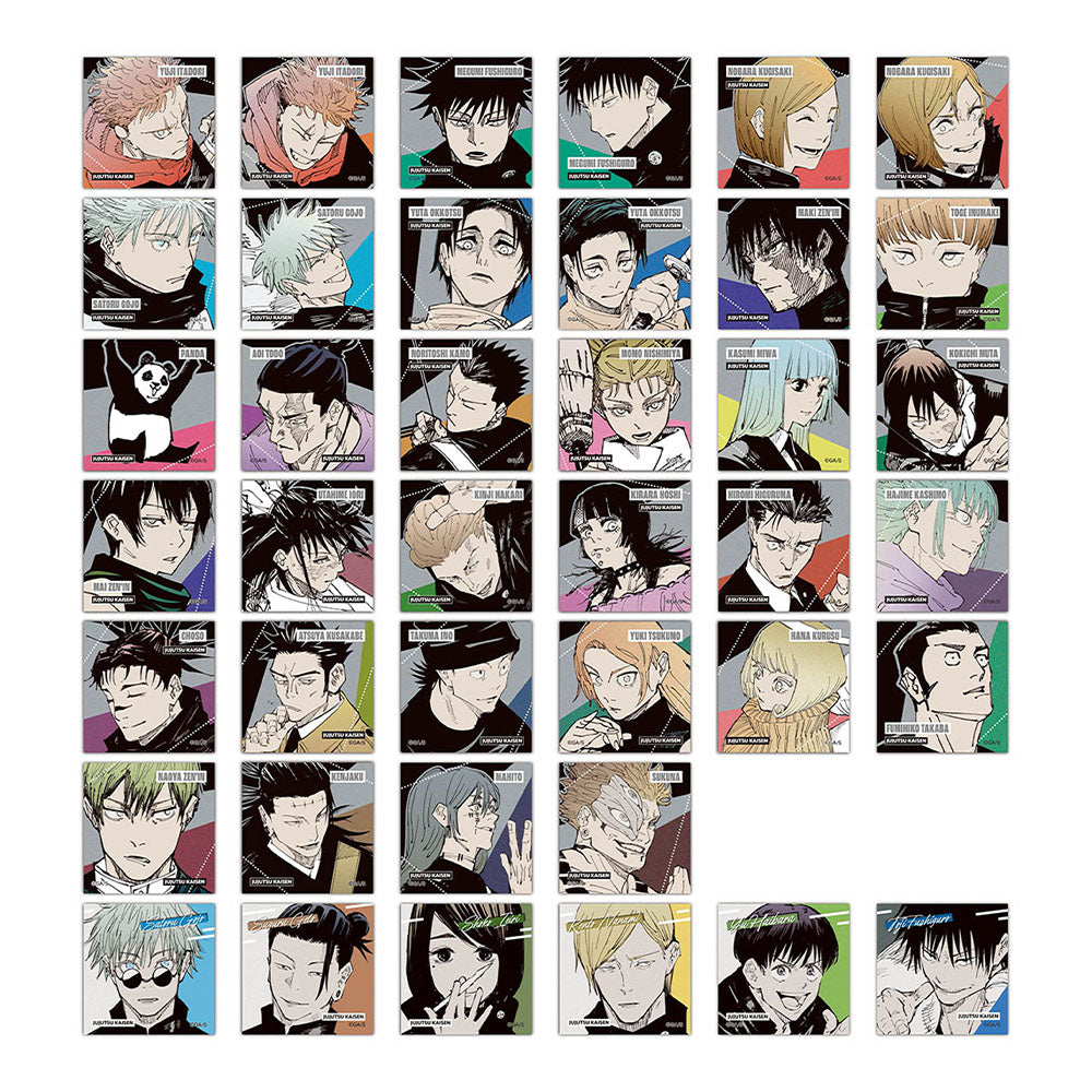 『呪術廻戦』スクエアステッカーコレクション 第1弾 (全40種/ランダム4種入り)