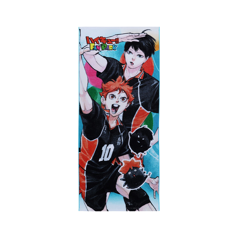 『ハイキュー!!』フルカラーフェイスタオル キービジュアル <ハイキュー!! FAN PARK>