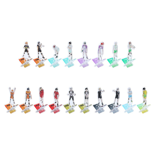 『ハイキュー!!』アクリル“X”フィギュアコレクション　第2弾　全種セット　（全18種入り）　＜ハイキュー!!　FAN PARK＞