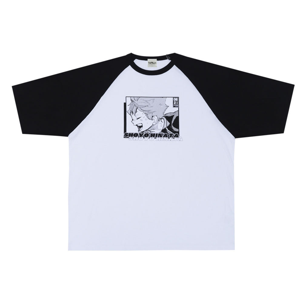『ハイキュー!!』ラグランTシャツ　“HEROES”　日向翔陽