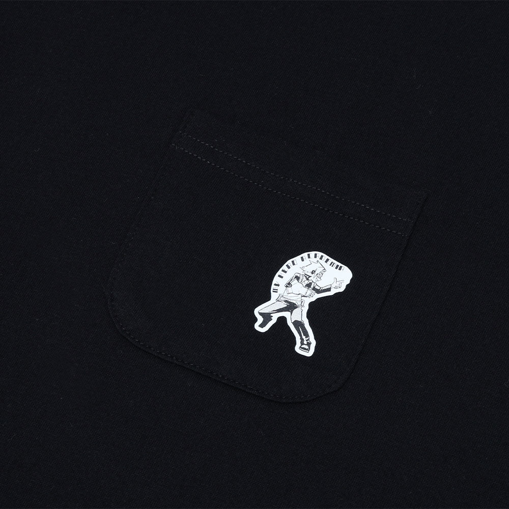 『僕のヒーローアカデミア』ポケット付きビッグシルエットTシャツ　“HEROES”　上鳴電気