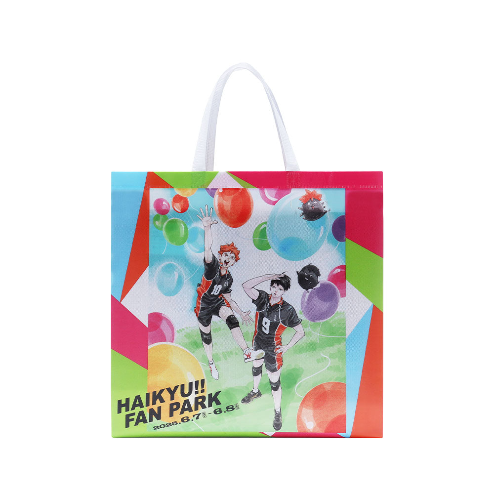 『ハイキュー!!』フルカラーショッピングバッグ　キービジュアル　＜ハイキュー!!　FAN PARK＞