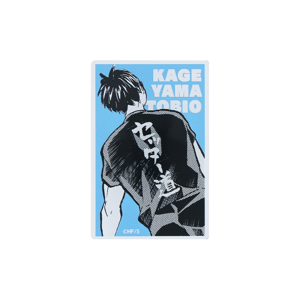 ハイキュー 影山飛雄 体験入部 アクリルバッジ ハイキュー!!』影山飛雄の「セッター道」Tシャツ 影山飛雄サイズ