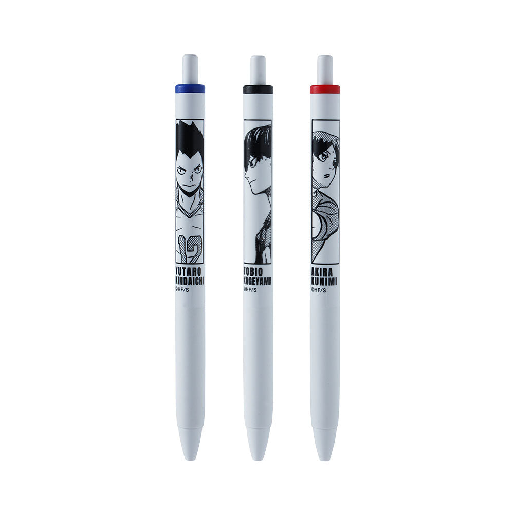 『ハイキュー!!』ボールペン3本セット 影山飛雄/金田一勇太郎/国見英 <ハイキュー!! FAN PARK>