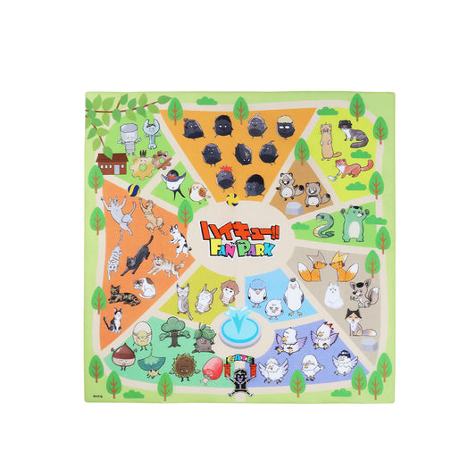 『ハイキュー!!』ハンカチ　動物＆モチーフVer.　［パーク］　＜ハイキュー!!　FAN PARK＞