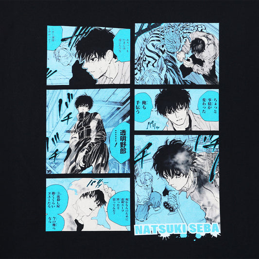 『SAKAMOTO DAYS』ビッグシルエットTシャツ　“HEROES”　勢羽夏生