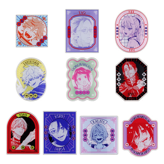 『極楽街』アクリルオリジナルカットマグネット　第1弾　（全10種／ランダム1種入り）