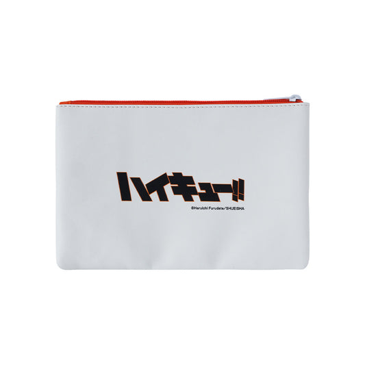 『ハイキュー!!』合皮フラットポーチ　動物＆モチーフVer.　＜ハイキュー!!　FAN PARK＞