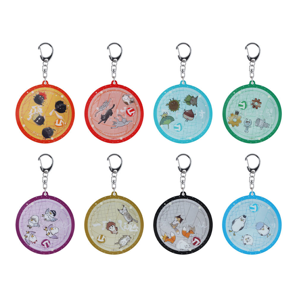 『ハイキュー!!』わちゃころ☆アクリルキーホルダーコレクション 動物&モチーフVer. (全8種/ランダム1種入り) <ハイキュー!! FA