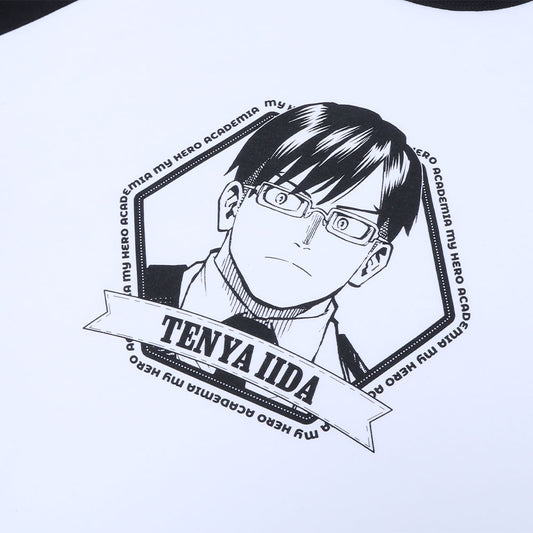 『僕のヒーローアカデミア』ラグランTシャツ　“HEROES”　飯田天哉