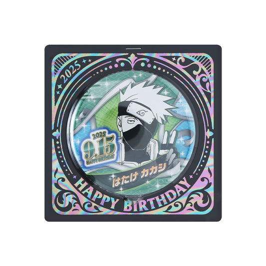 『NARUTO-ナルト-』バースデイ缶バッジ　はたけカカシ