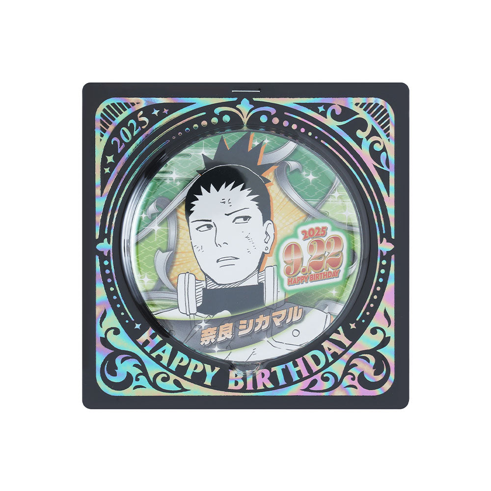 『NARUTO-ナルト-』バースデイ缶バッジ　奈良シカマル