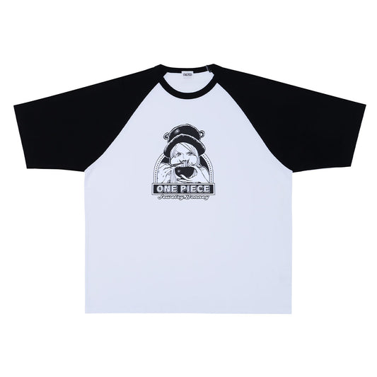 『ONE PIECE』ラグランTシャツ　“HEROES”　ジュエリー・ボニー
