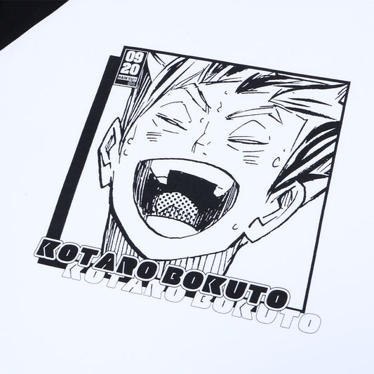『ハイキュー!!』ラグランTシャツ　“HEROES”　木兎光太郎