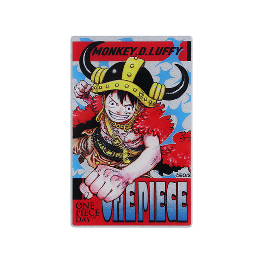 『ONE PIECE』メタリックアクリルカード　ルフィ　＜ONE PIECE DAY’25＞