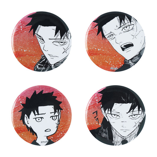 『カグラバチ』缶バッジ4個セット　EMOTIONS　六平千鉱