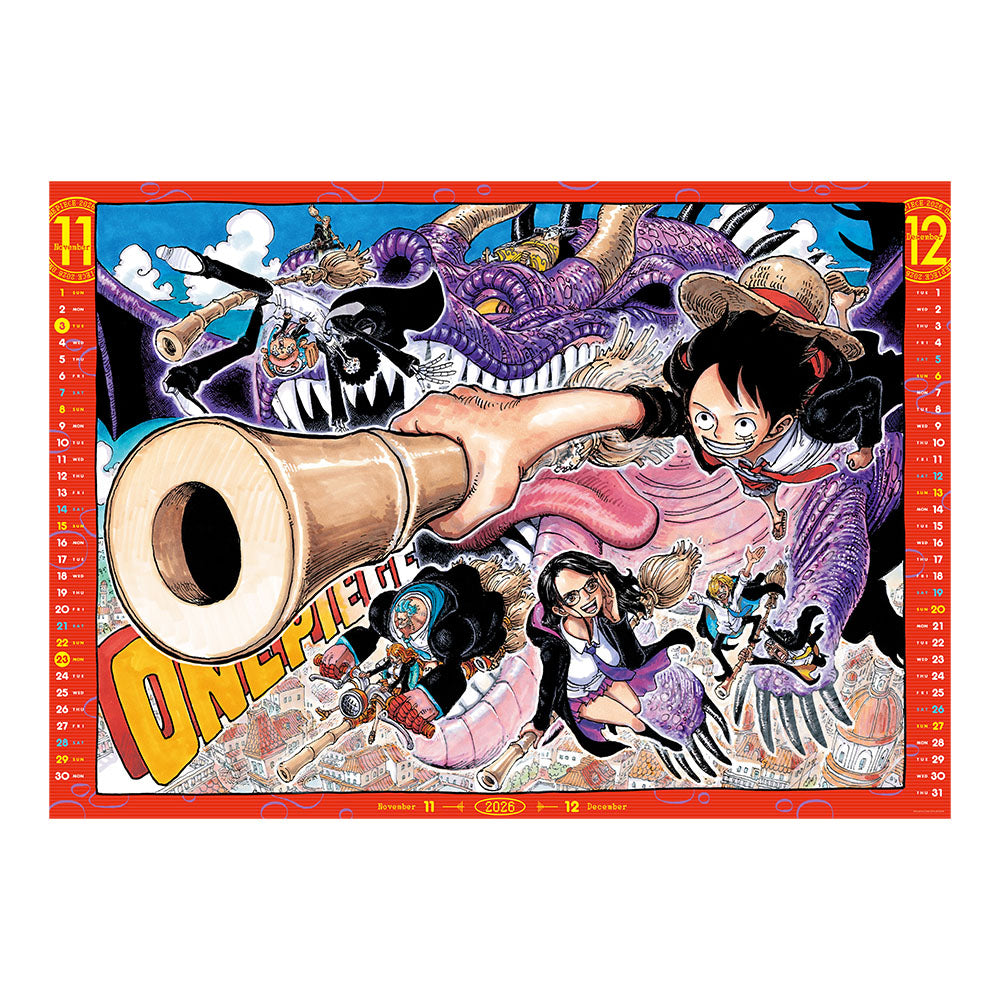 『ONE PIECE』コミックカレンダー（大判）2026