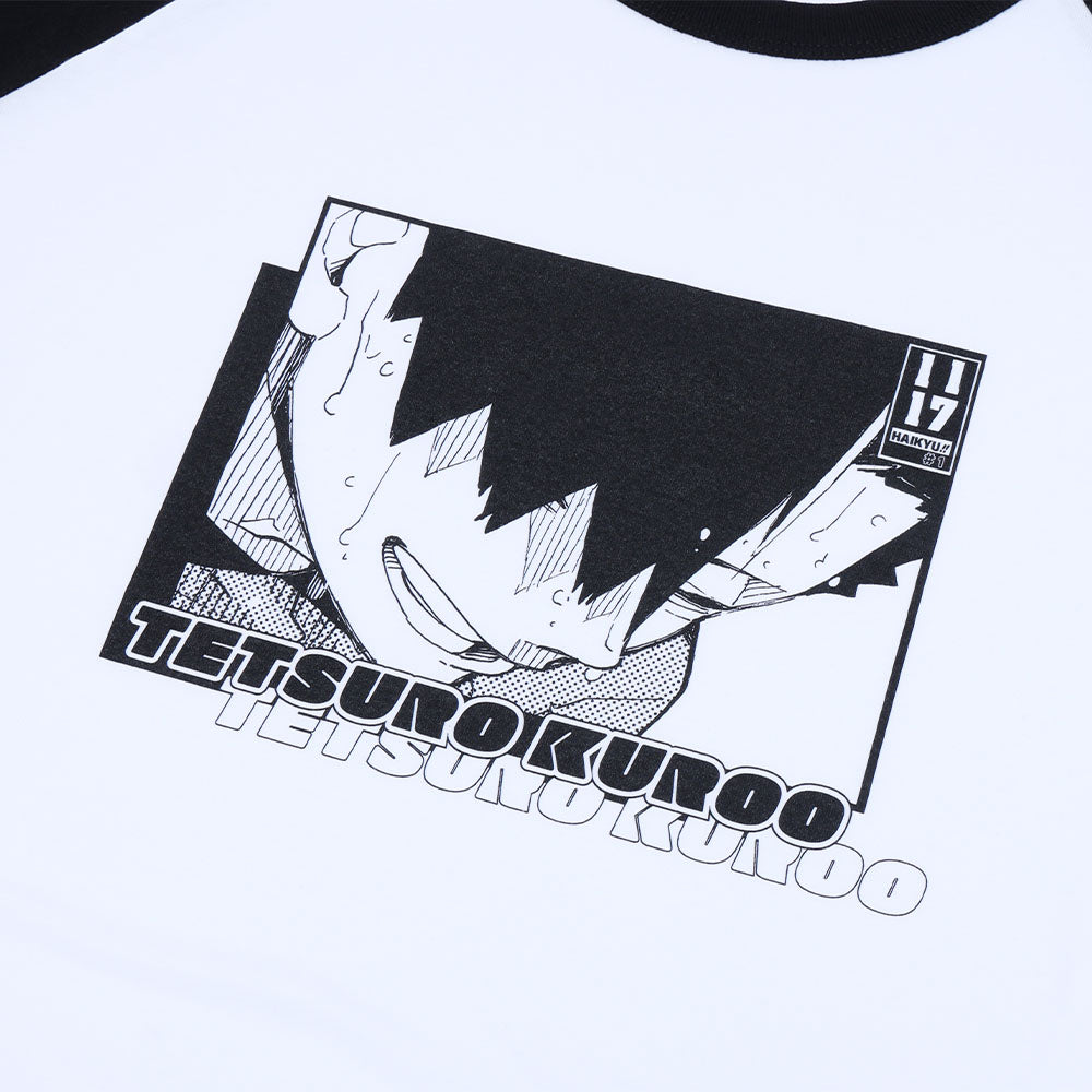 『ハイキュー!!』ラグランTシャツ　“HEROES”　黒尾鉄朗