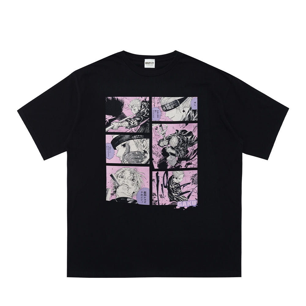 『SAKAMOTO DAYS』ビッグシルエットTシャツ　“VILLAINS”　楽